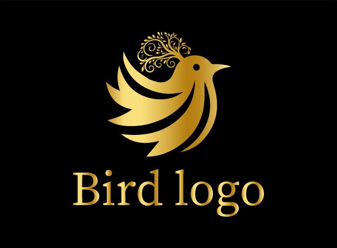 Bird logo Royalty Free Vector Image - VectorStock