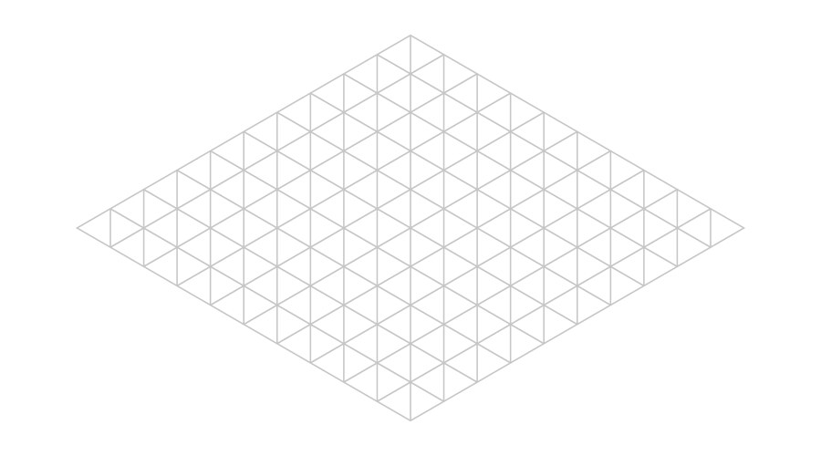 Isometric Grid Background vector image