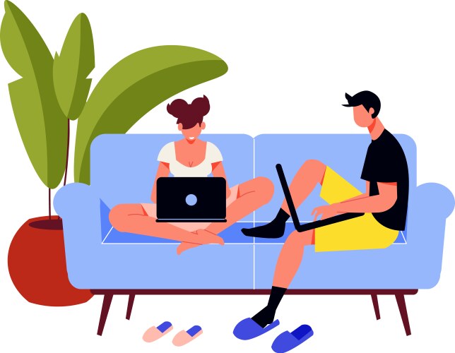 Work-life balance wellbeing lifestyle Royalty Free Vector