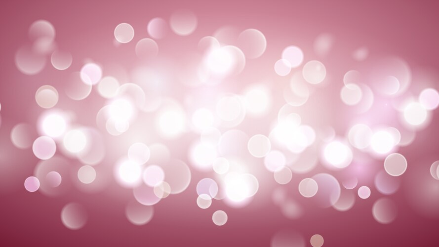 Heart background with bokeh effect Royalty Free Vector Image