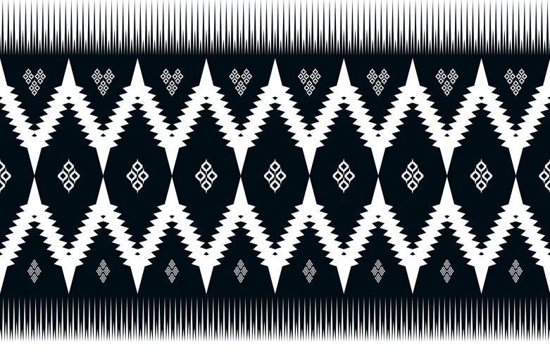 Abstract seamless geometric ethnic pattern – Royalty-Free Vector ...
