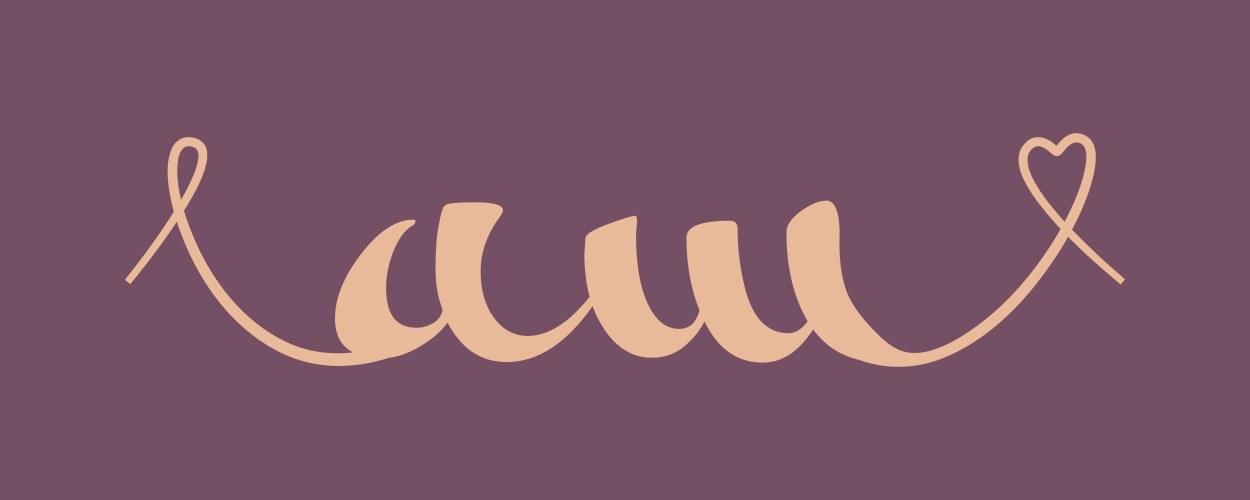 Mv initial wedding monogram calligraphy hand Vector Image