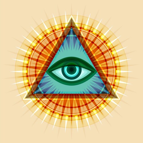 Eye of Providence Symbol Vector Image