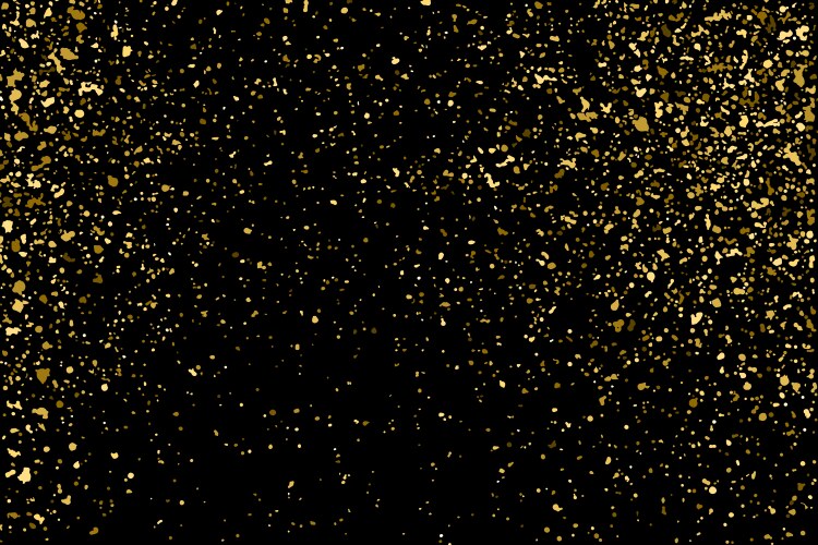 Abstract gold glitter lights background Royalty Free Vector
