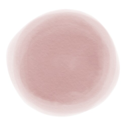 Watercolor soft light pink round background Vector Image