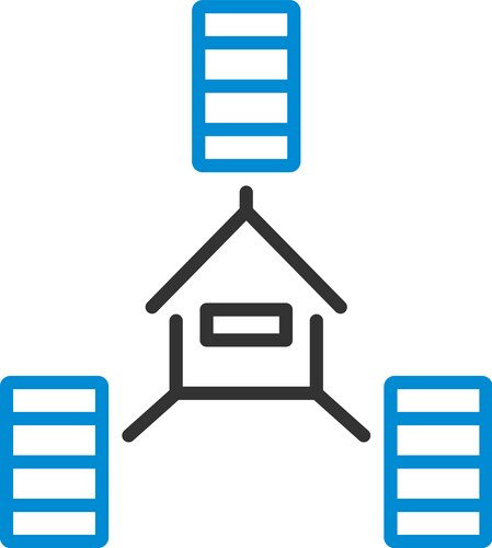 Server icon Royalty Free Vector Image - VectorStock