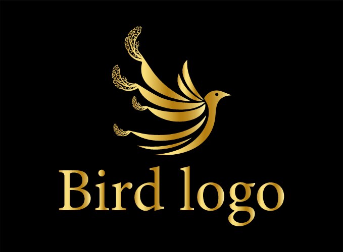 Bird logo Royalty Free Vector Image - VectorStock