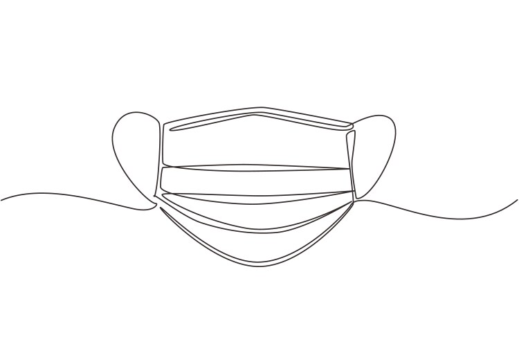 Face Mask Outline Drawing Vector Images (over 3,300)