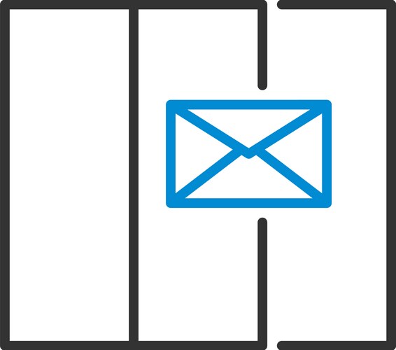 Mailing icon vector image