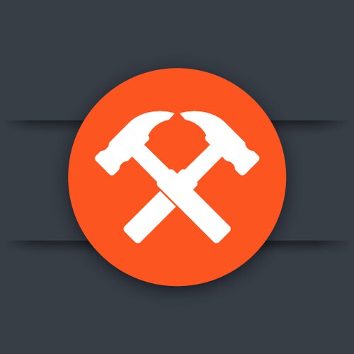 Thor's Battle Hammer Icon – Royalty-Free Vector | VectorStock