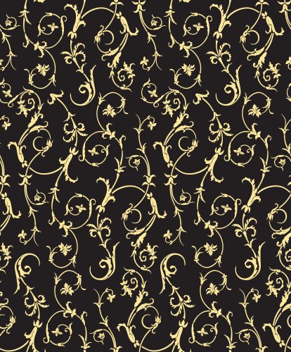 Baroque seamless background Royalty Free Vector Image