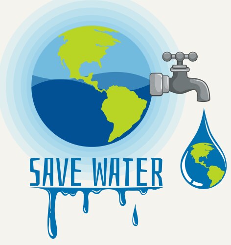 Save world icon vector image