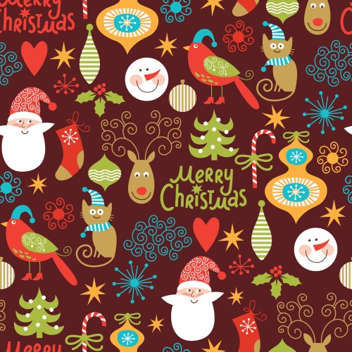 Bakery seamless pattern with funny cartoon Vector Image