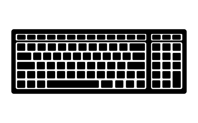 Arabic keyboard for computer with symbols – Royalty-Free Vector ...