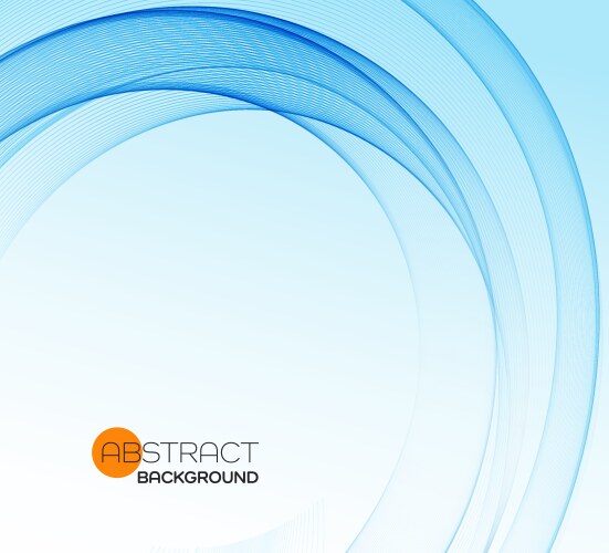 Abstract blue wavy water background Royalty Free Vector