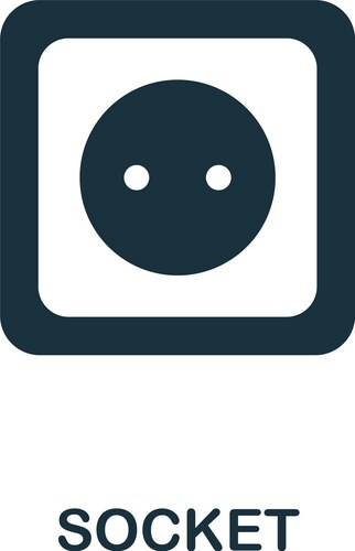 Ac voltage symbol Vector Images & Graphics for Commercial Use | VectorStock