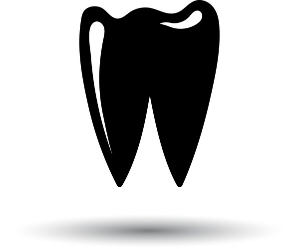Tooth decay icon dental care Royalty Free Vector Image