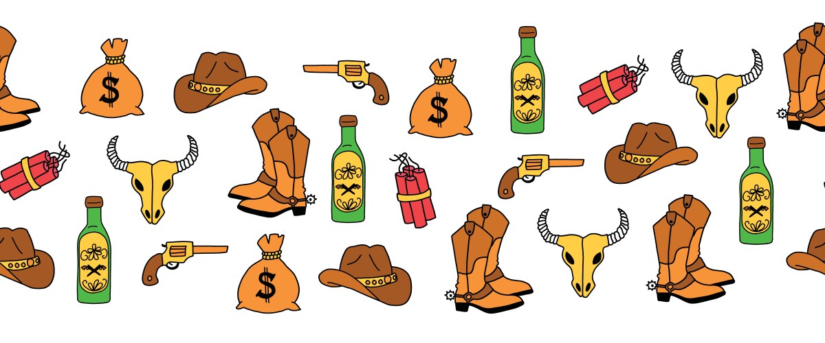 Rodeo Border Vector Images (over 500)