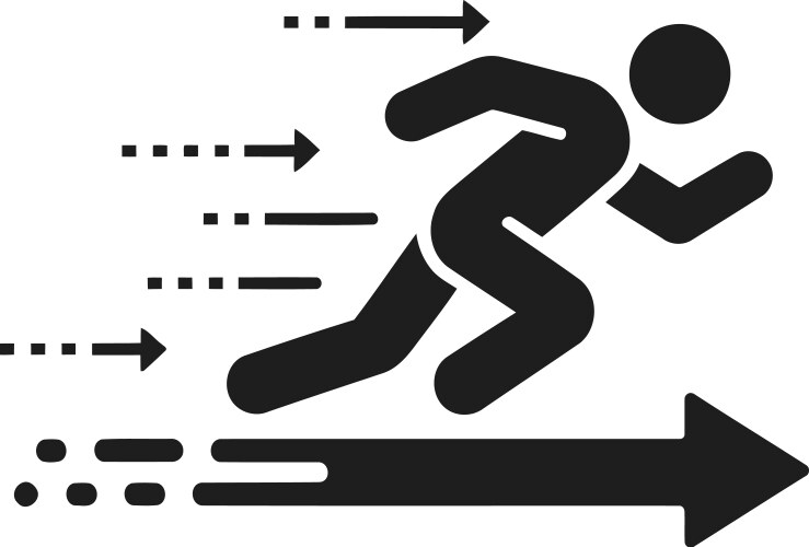 Running Speed Vector Images (over 50,000)
