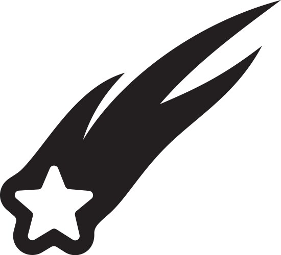 Rising star Royalty Free Vector Image - VectorStock