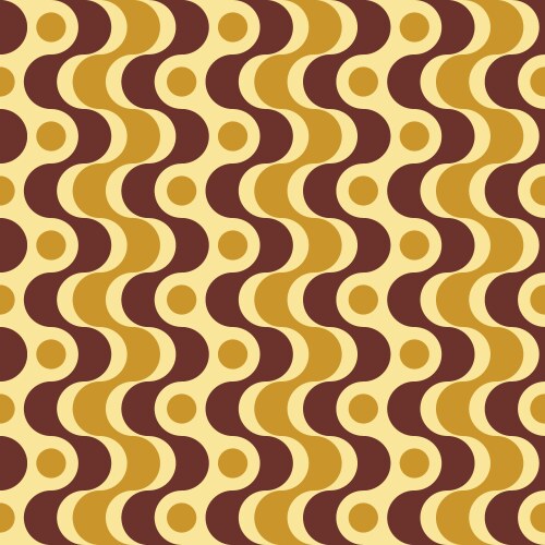 Retro abstract geometric seamless pattern Vector Image