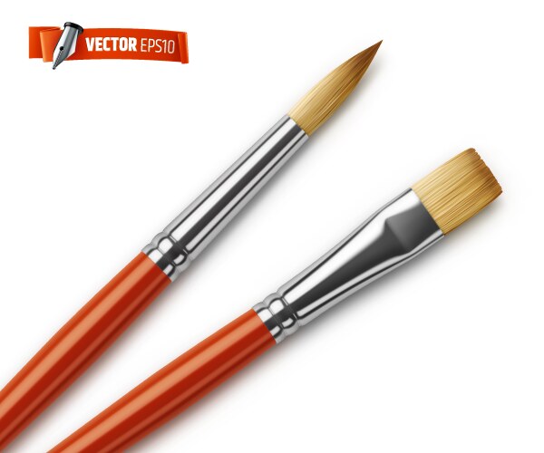 Realistic carpenter pencils Royalty Free Vector Image