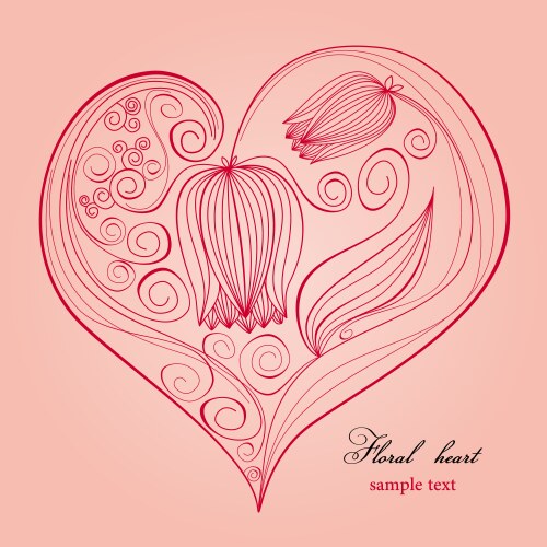 Heart Royalty Free Vector Image Vectorstock