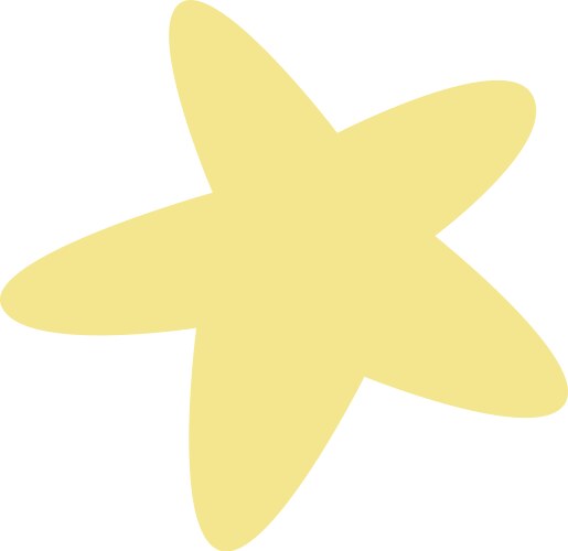 Star shape abstract Royalty Free Vector Image - VectorStock