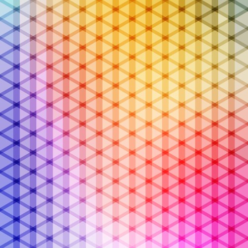 gradient blue color and triangle polygon pattern vector image