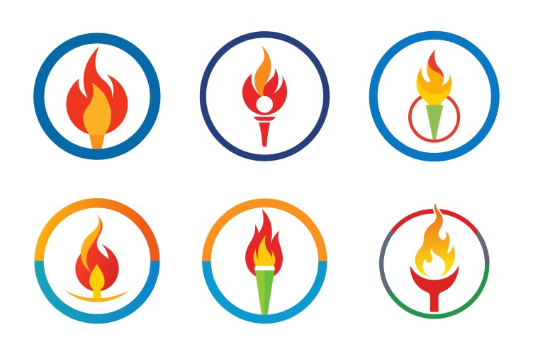 olympic-flame-icon-royalty-free-vector-image-vectorstock