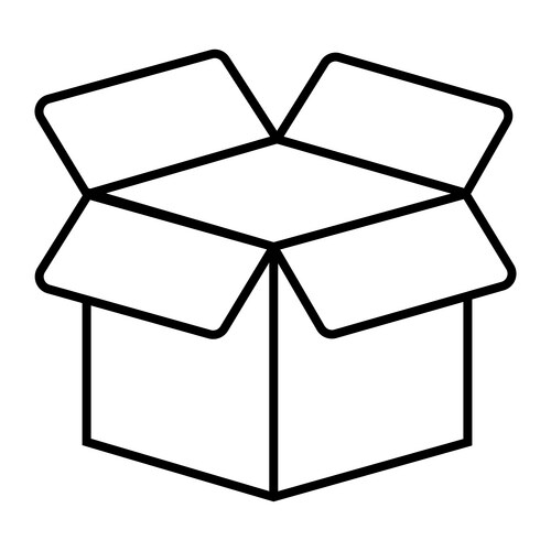 Box outline Vector Images & Graphics for Commercial Use | VectorStock