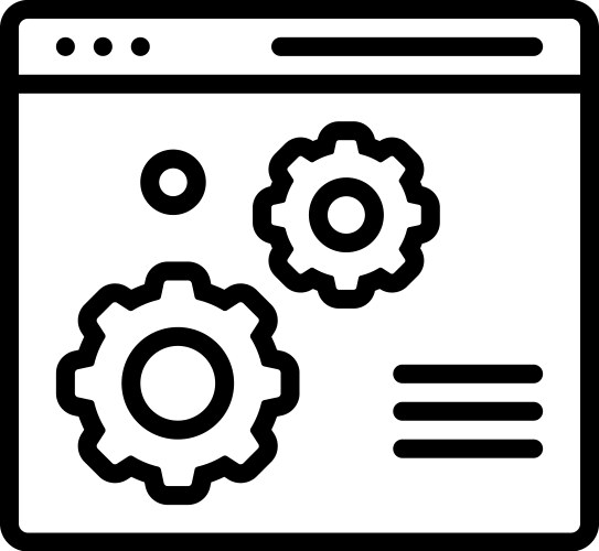 Option panel Royalty Free Vector Image - VectorStock