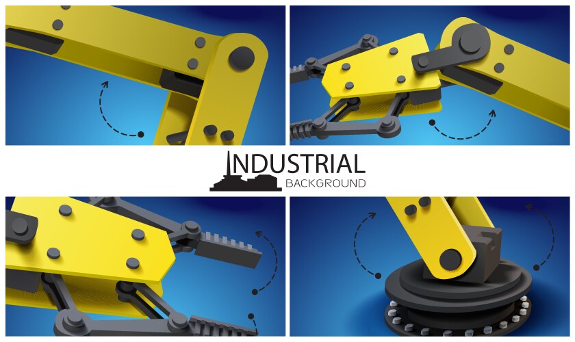 Smart industry design concept Royalty Free Vector Image