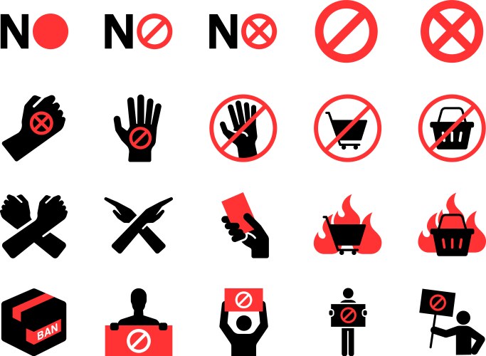 Boycott Vector Images (over 2,000)