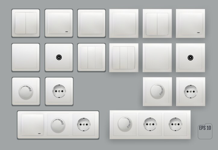 Up and Down Toggle Switch Button Vector Images (84)