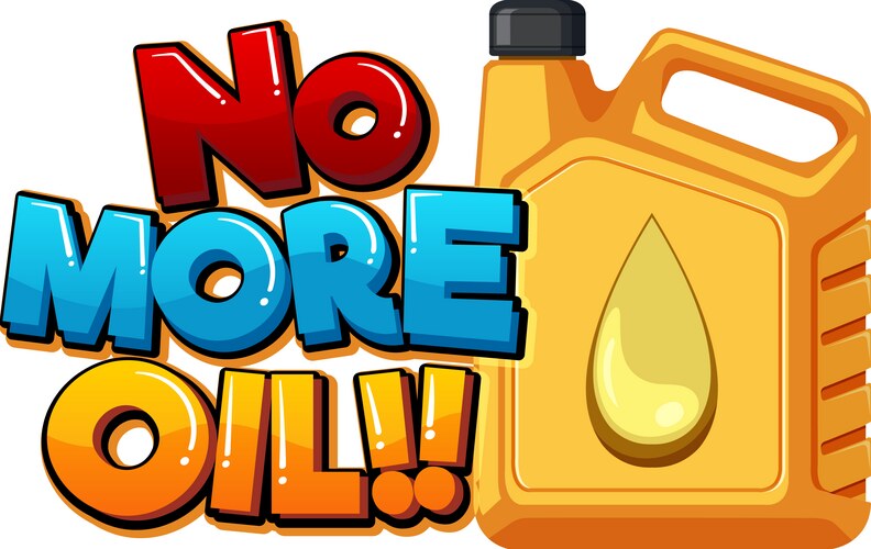 Stop drilling cartoon word logo design Vector Image
