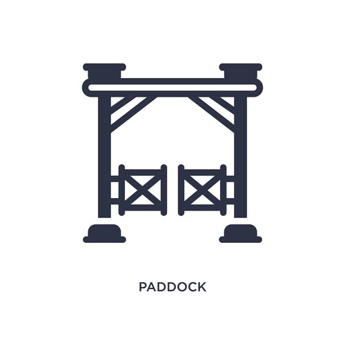 Paddock Vector Images & Graphics for Commercial Use | VectorStock