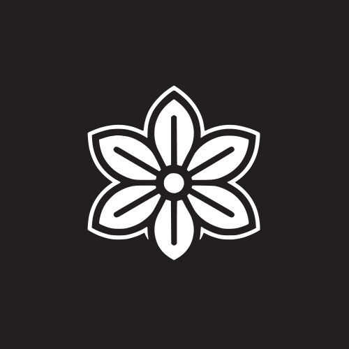 Flower Minimalist And Simple Silhouette Vector Image flower-minimalist-and-simple-silhouette-vector-image