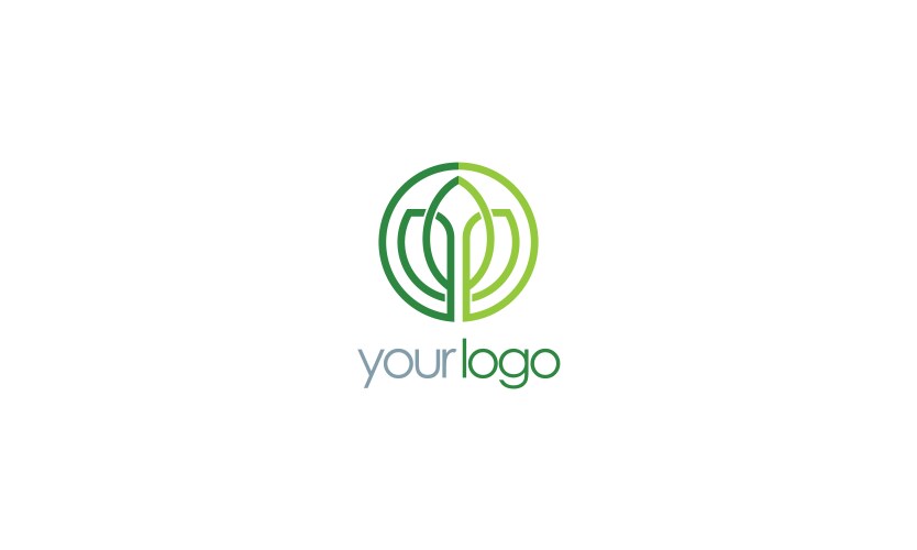 Green Leaf Nature Logo – Free Vector | VectorStock