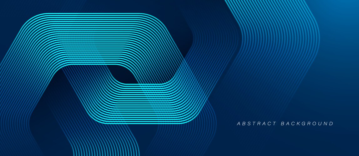 abstract dark blue background with glowing vector image