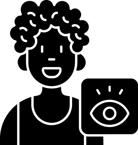 Visual inspection icon Vector Images & Graphics for Commercial Use ...