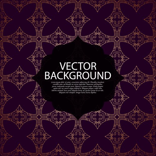 Vectostock Moroccan Quatrefoil Pattern – Royalty-Free Vector | VectorStock
