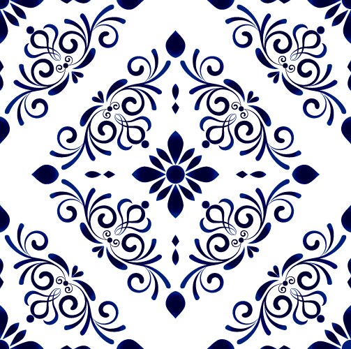 Tile pattern Royalty Free Vector Image - VectorStock