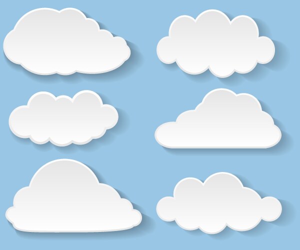 clouds vector