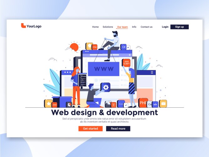 Website Royalty Free Vector Image - VectorStock
