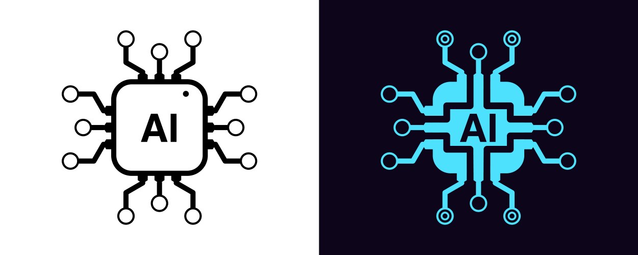 ai icon vector image