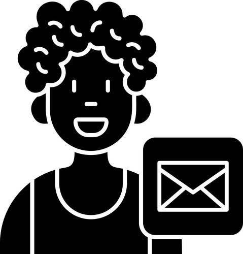 Email Notification Icon Vector Image