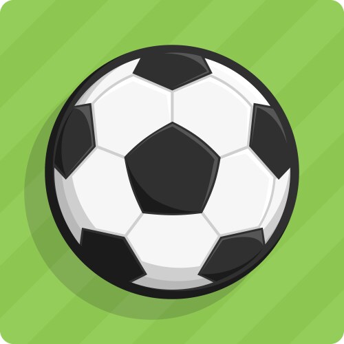 Football soccer ball Royalty Free Vector Image