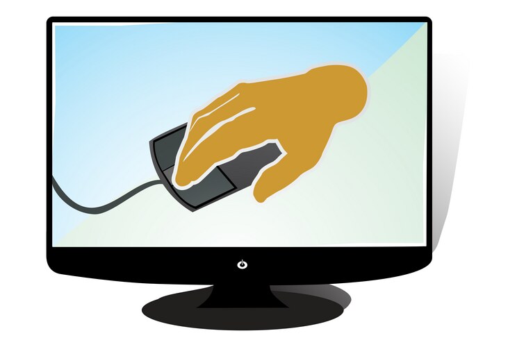 Computer mouse cartoon Vector Images & Graphics for Commercial Use ...