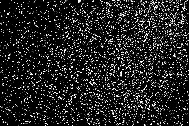 Grainy abstract texture on a black background Vector Image
